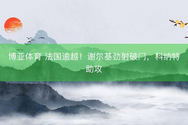 博亚体育 法国逾越！谢尔基劲射破门，科纳特助攻